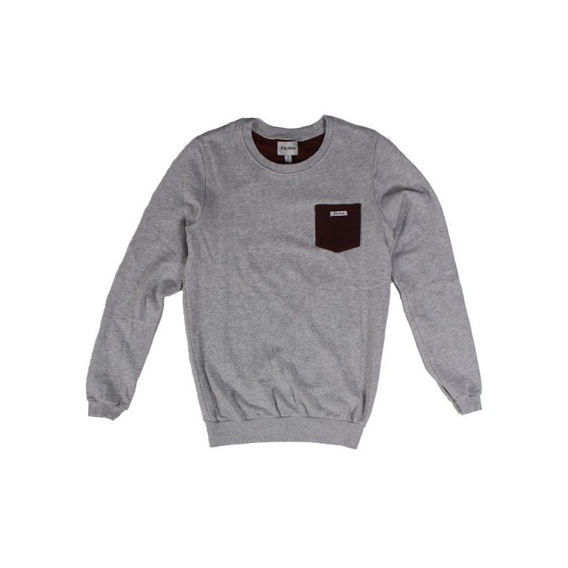 Sudadera Rhythm: MY (GREY MARLE)