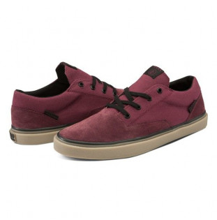 Zapatillas Volcom: DRAW LO SUEDE SHOE (BURGUNDY) Volcom - 1