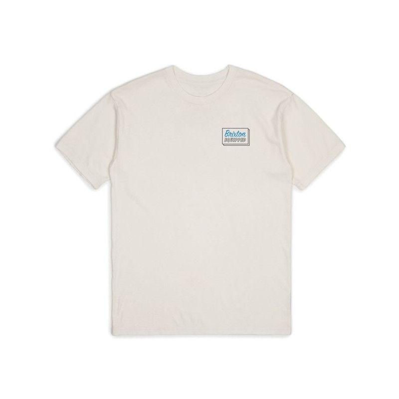 Camiseta Brixton: EQUIPPED SS STT (OFF WHITE)