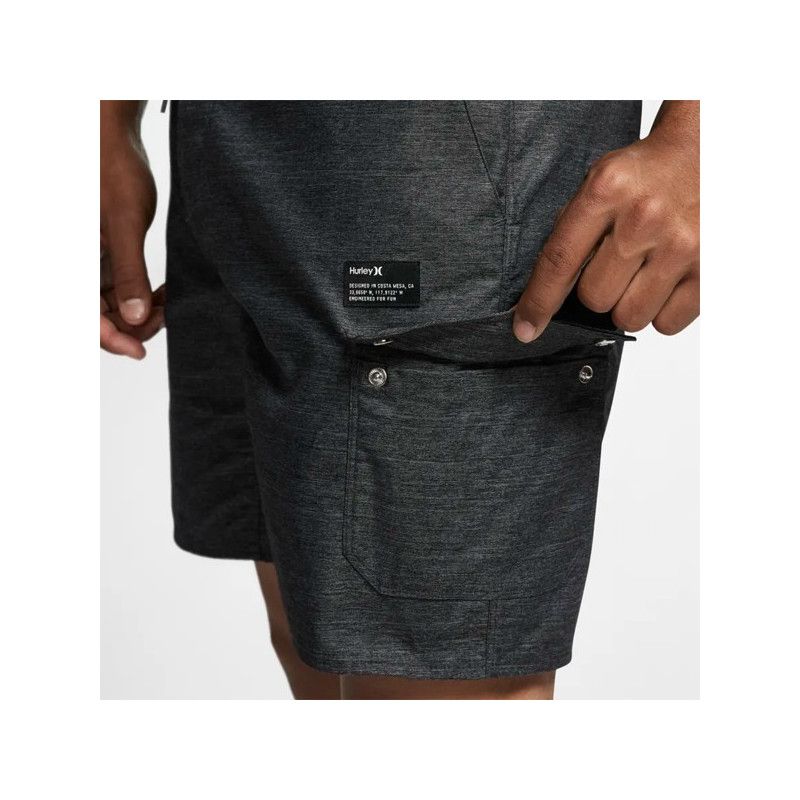 Bermuda Hurley: DRI FIT BREATHE 19 (BLACK)