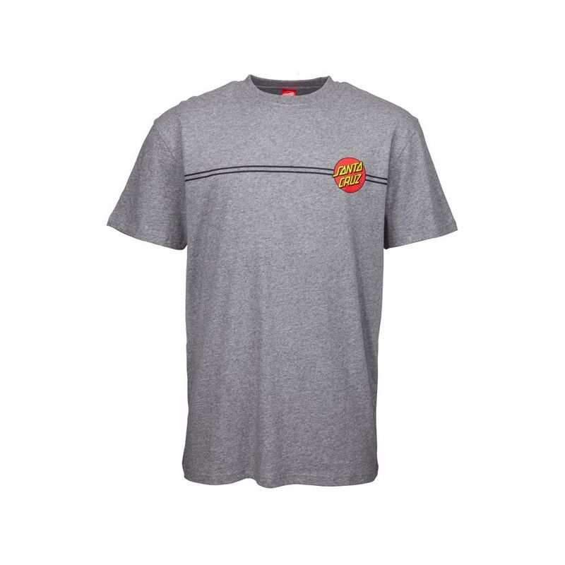 Camiseta Santa Cruz: TEE OG CLASSIC DOT (DARK HEATHER)