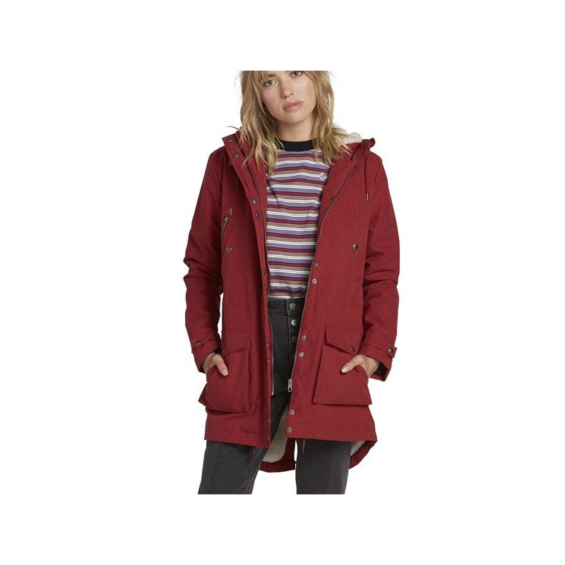 Chaqueta Volcom: WALK ON BY 5K PARKA (AUBURN)