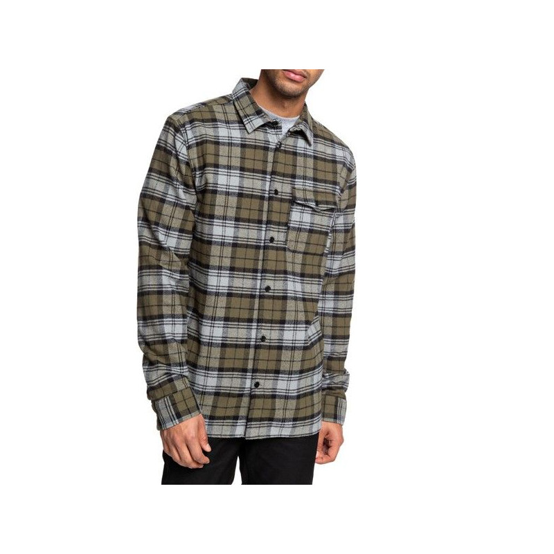 Camisa DC Shoes: MARSHA LS (FATIGUE GREEN)