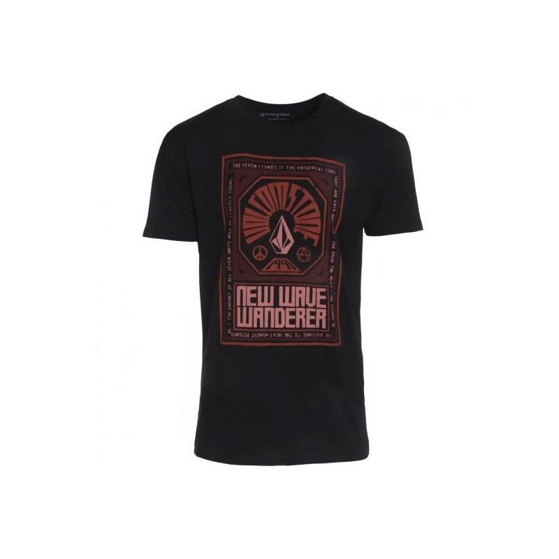 Camiseta Volcom: NEW WAVE SS (BLACK)