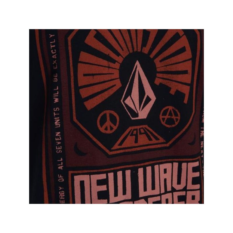 Camiseta Volcom: NEW WAVE SS (BLACK)