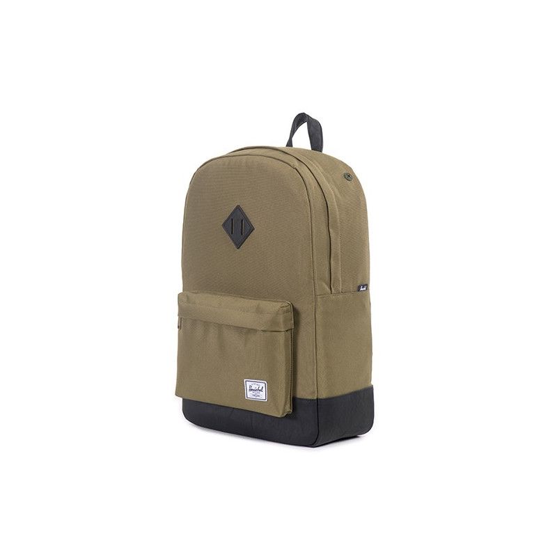 Mochila Herschel: Heritage (Army Black PU)