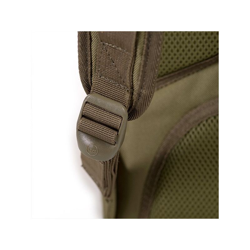 Mochila Herschel: Little America (Army Black PU)