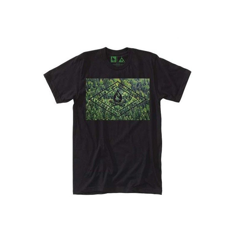 Camiseta Hippytree: Forest Tee (Black)