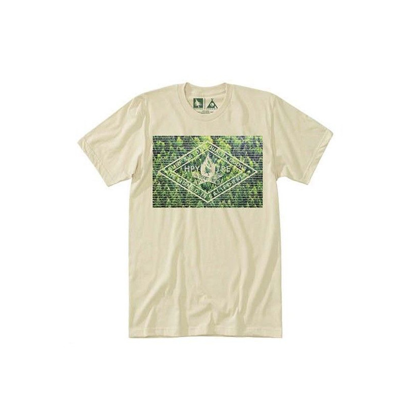 Camiseta Hippytree: Forest Tee (Natural)