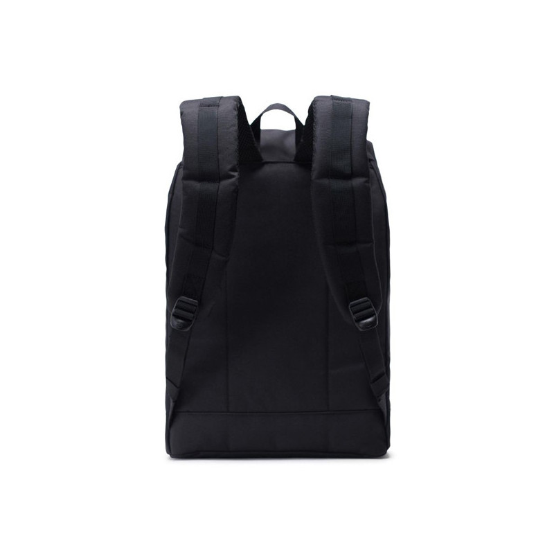 Mochila Herschel: Retreat (Black Tan Synthetic Leather)