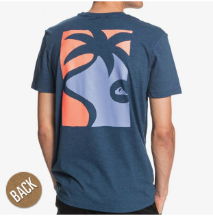 Camiseta Quiksilver: MORNING BIRD SS (MAJOLICA BLUE)