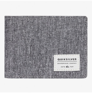 Cartera Quiksilver: SLIM VINTAGE IV (LIGHT GREY HEATHER)