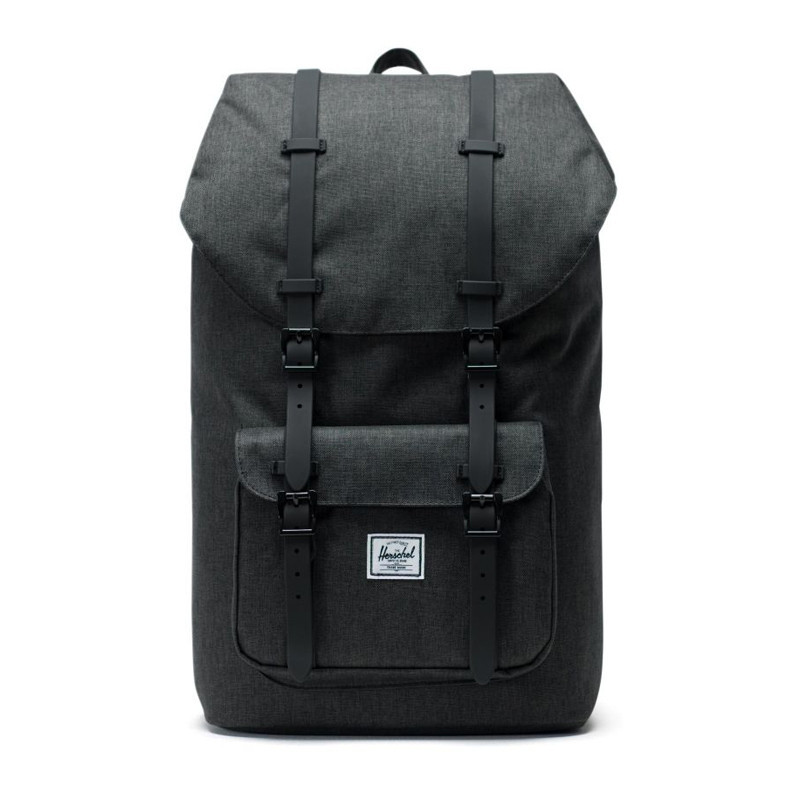 Mochila Herschel: Little America (Black Crosshatch Black)