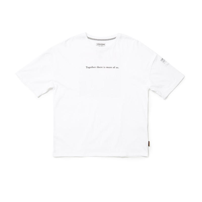 Camiseta Volcom: SCHNIPS FA SS (WHITE)