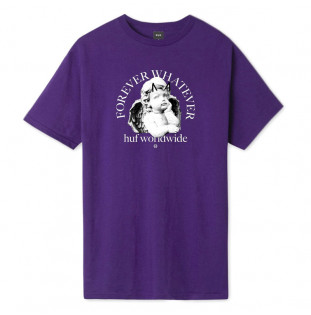Camiseta HUF: FOREVER WHATEVER OMEN SS TEE (PURPLE) HUF - 1