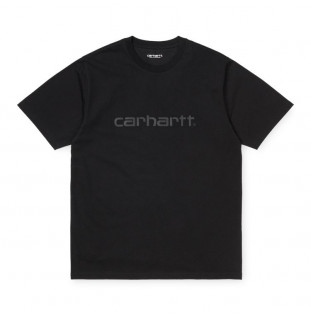 Camiseta Carhartt: SS Script TShirt (Black Reflective Black) Carhartt - 1