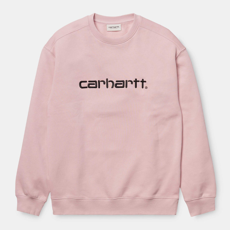 Carhartt W Carhartt Sweat Frosted Pink | Atlas