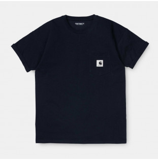 Camiseta Carhartt: W SS Carrie Pocket TShirt (Dark Navy) Carhartt - 1