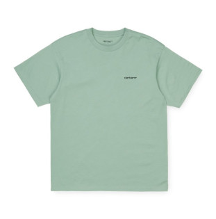 Camiseta Carhartt: SS Script Embroidery TShirt (Frst Gre BLK) Carhartt - 1
