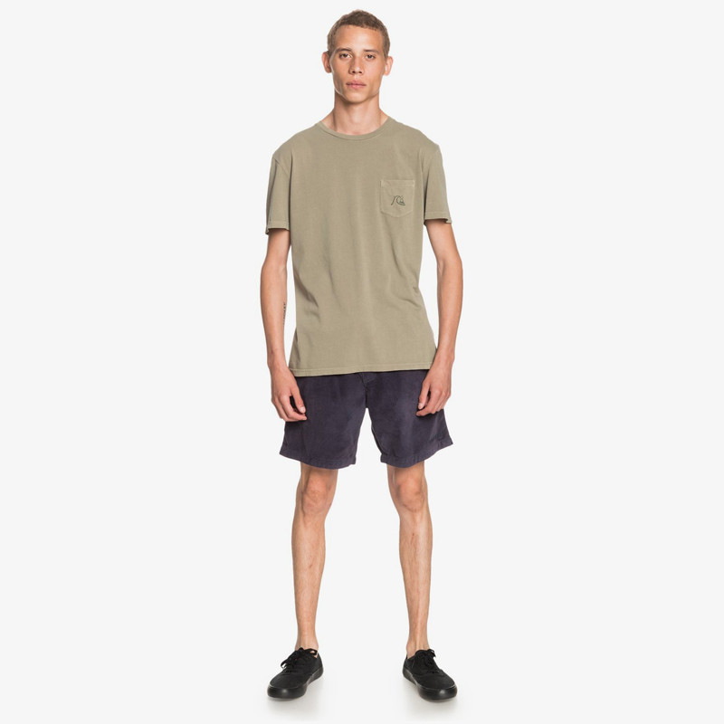 Camiseta Quiksilver: BASIC BUBBLE PKT (KALAMATA)