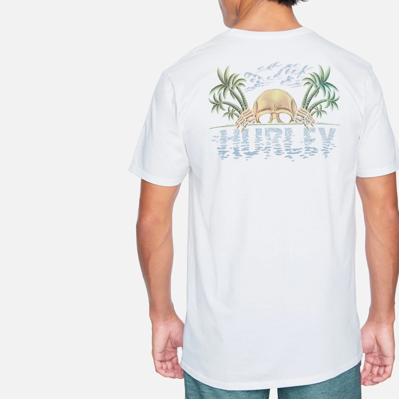 Camiseta Hurley: PEEKABOO SS (WHITE)