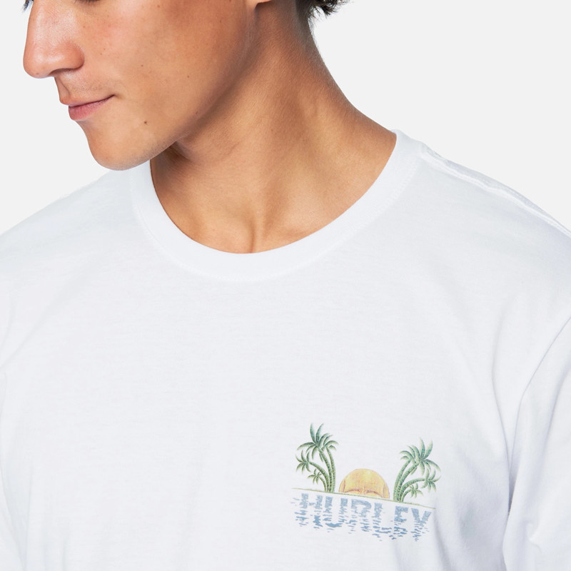 Camiseta Hurley: PEEKABOO SS (WHITE)