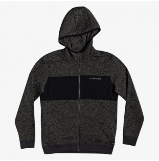 Sudadera Quiksilver: KELLER HZ NYLO (DARK GREY HEATHER) Quiksilver - 1