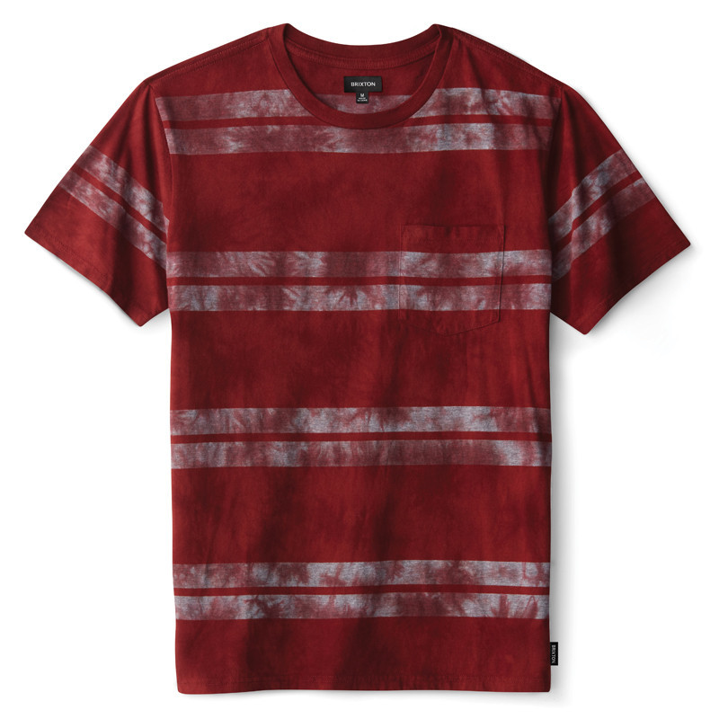 Camiseta Brixton: HILT SS POCKET KNIT (DBHGR)