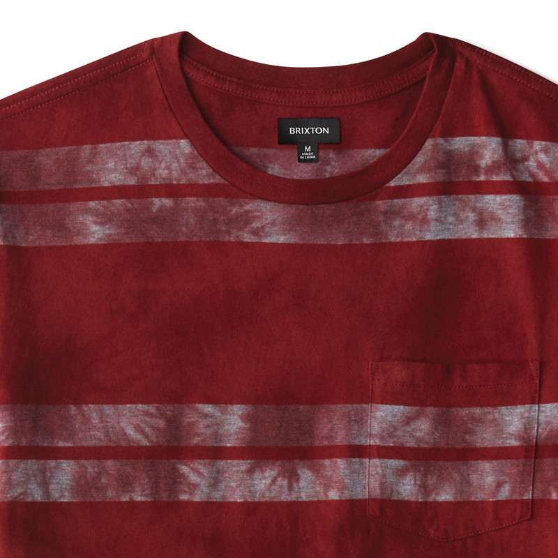 Camiseta Brixton: HILT SS POCKET KNIT (DBHGR)