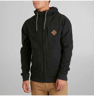 Sudadera Hippytree: Salida Hoody (Heather Charcoal) Hippytree - 1