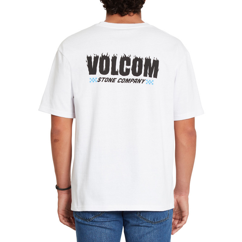 Camiseta Volcom: Companystone LSe SS (White)