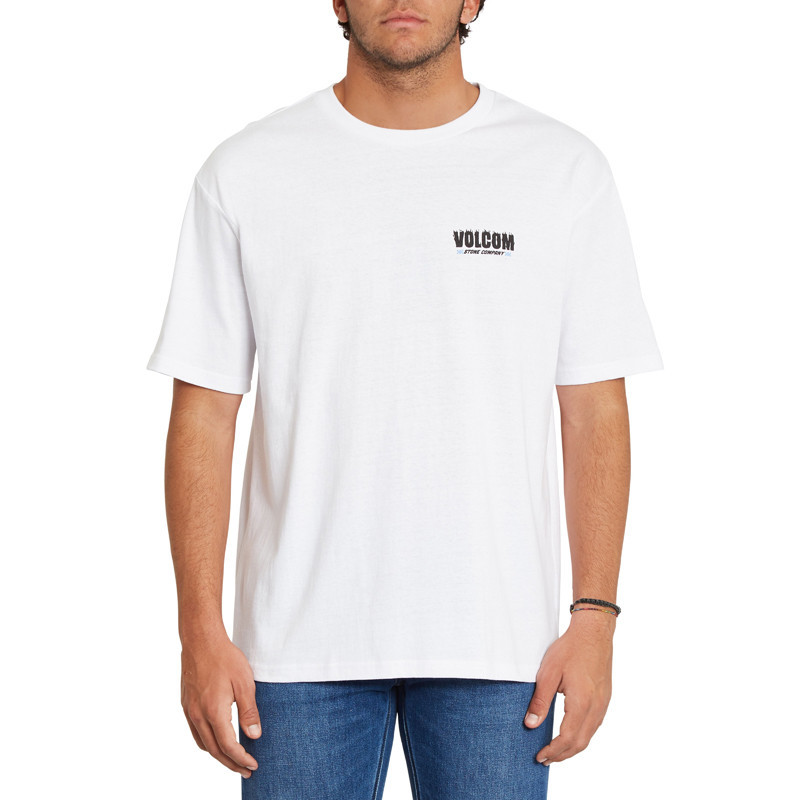 Camiseta Volcom: Companystone LSe SS (White)