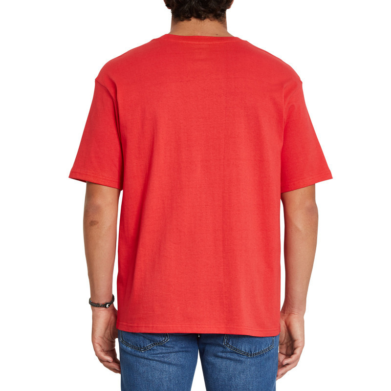 Camiseta Volcom: Volcom Stone LSe SS (Carmine Red)