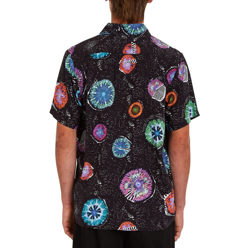 Camisa Volcom: Coral Morph SS (Black)