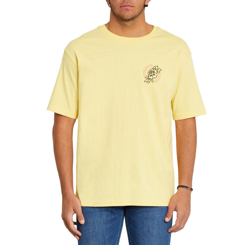 Camiseta Volcom: Gridlock LSe SS (Dawn Yellow)