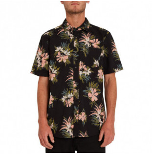 Camisa Volcom: Floral With Cheese (Black) Volcom - 1