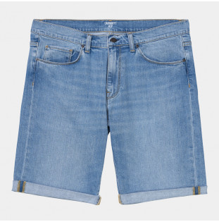 Bermuda Carhartt: Swell Short (Blue Worn Bleached) Carhartt - 1