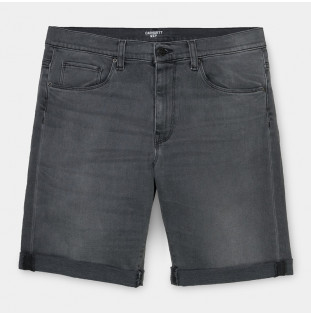 Bermuda Carhartt: Swell Short (Black Worn Bleached) Carhartt - 1