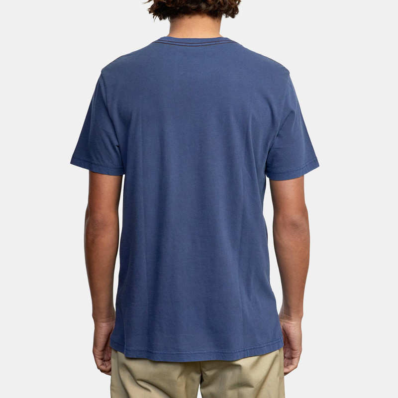 Camiseta RVCA: Ptc 2 Pigment SS (Moody Blue)