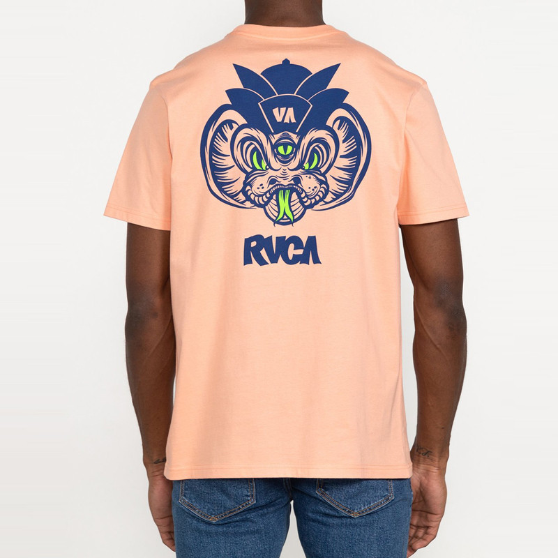 Camiseta RVCA: Snake SS (Sherbet Pink)