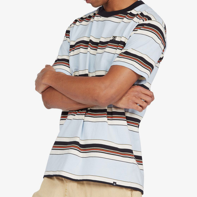Camiseta DC Shoes: Bully Stripe Tee (Skyway Stripe)