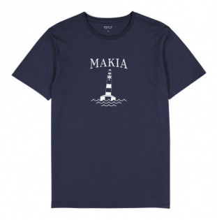 Camiseta Makia: Utu TShirt (Dark Blue) Makia - 1