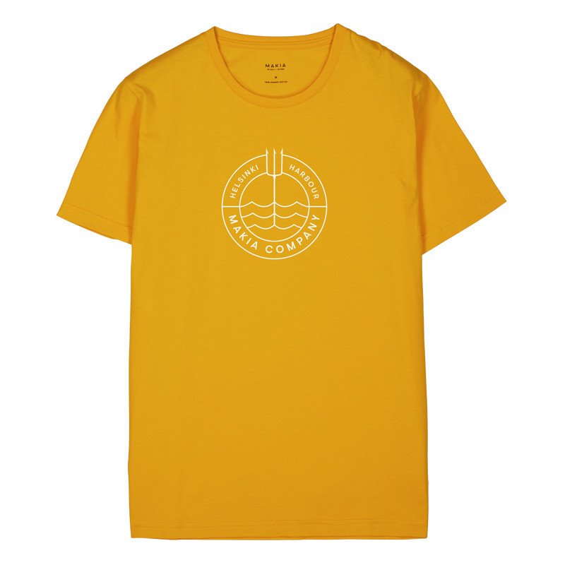 Camiseta Makia: Trident TShirt (Golden Yellow)
