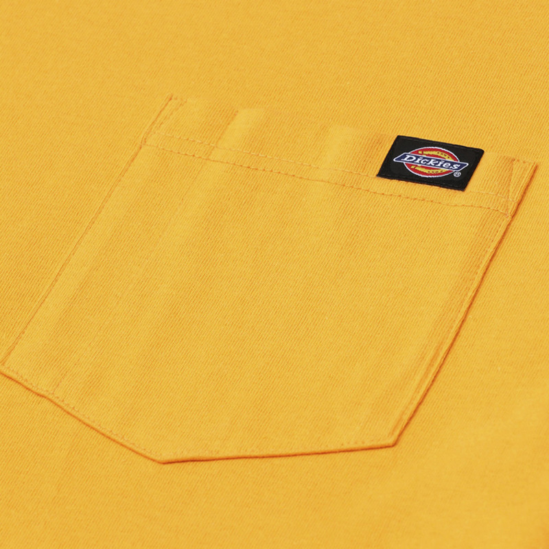 Camiseta Dickies: Porterdale Tshirt Mens (Cadnium Yellow)