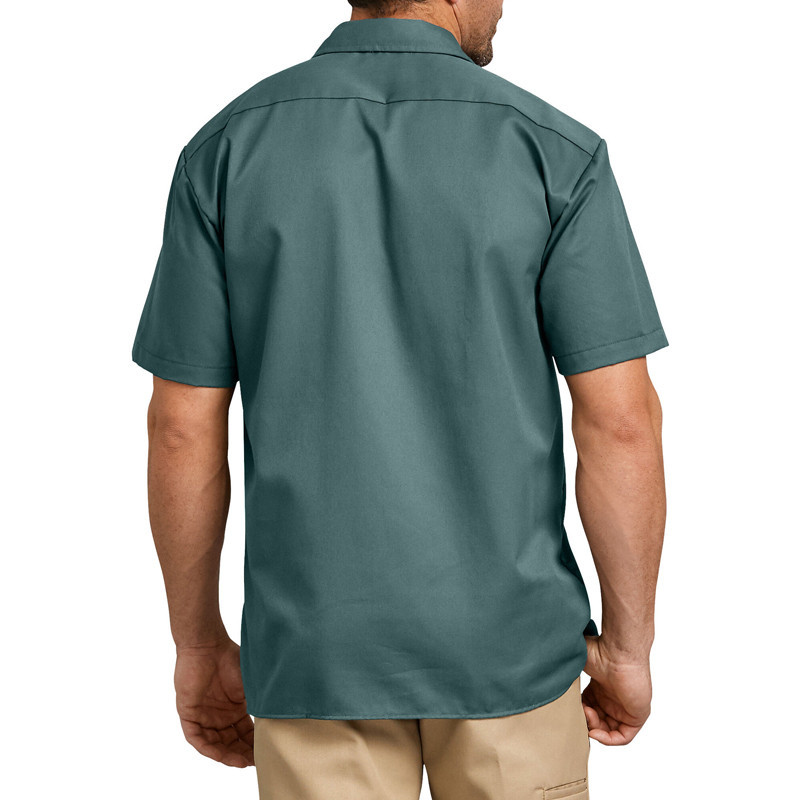 Camisa Dickies: Short Sleeve Work Shirt (Lincoln Green)
