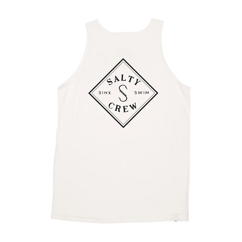 Camiseta Salty Crew: Tippet Tank (White)
