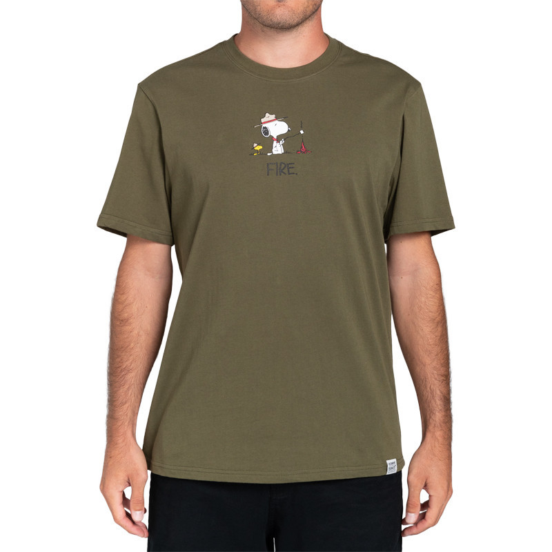 Camiseta Element: Peanuts Element SS (Army)