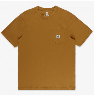 Camiseta Element: Basic Pocket Label S (Gold Brown) Element - 1