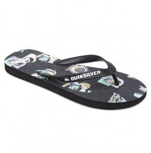 Chanclas Quiksilver: Molokai Island PuLSe (Black Grey Black) Quiksilver - 1