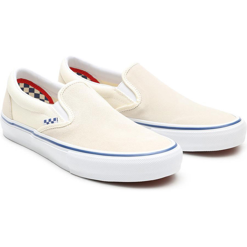 Zapatillas Vans: MN Skate Slip-On (Off White)